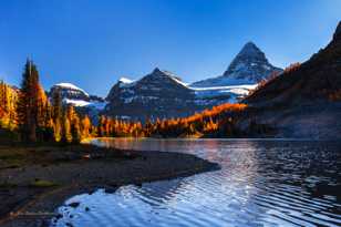Mt. Assiniboine above Sunburst Lake-1326 Mt. Assiniboine above Sunburst Lake-1326